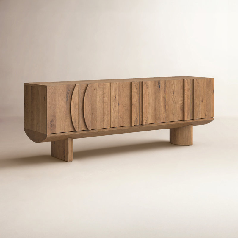 Pickford Media Console - Dusted Oak Veneer