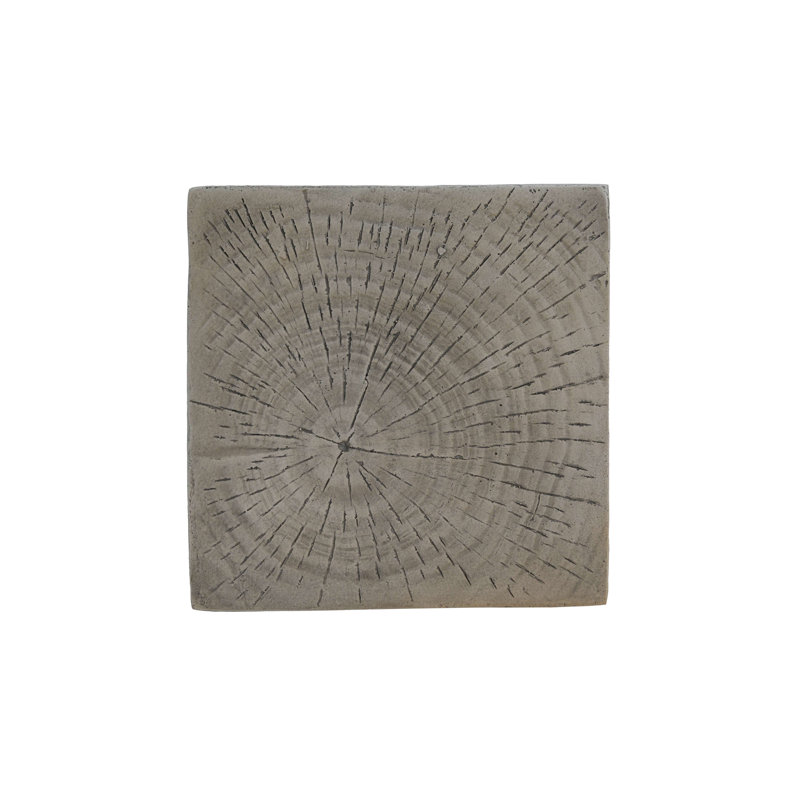 Geometric Hourglass-Shaped MDF Side Table