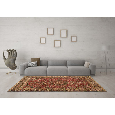 Tapis brun traditionnel Traditional 979