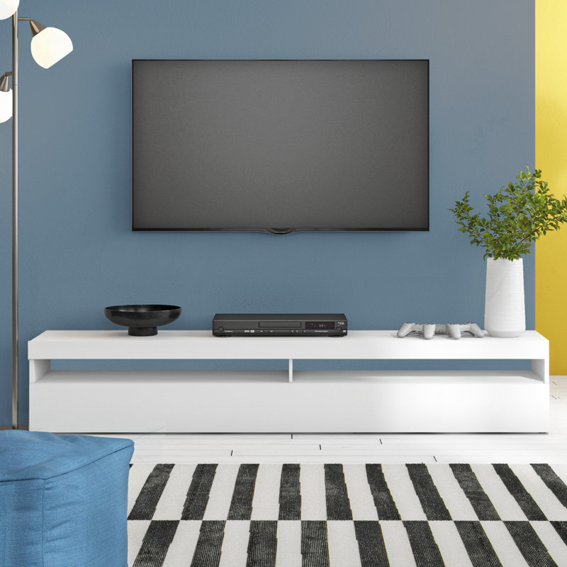 Jessica TV Stand for TVs up to 88", White