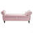 Velvet Multifunctional Storage Rectangular Ottoman Bench With 1 Pillow-611193490