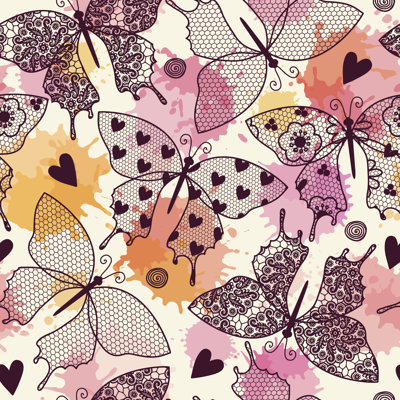 Vanceboro Butterflies - Wrapped Canvas Print