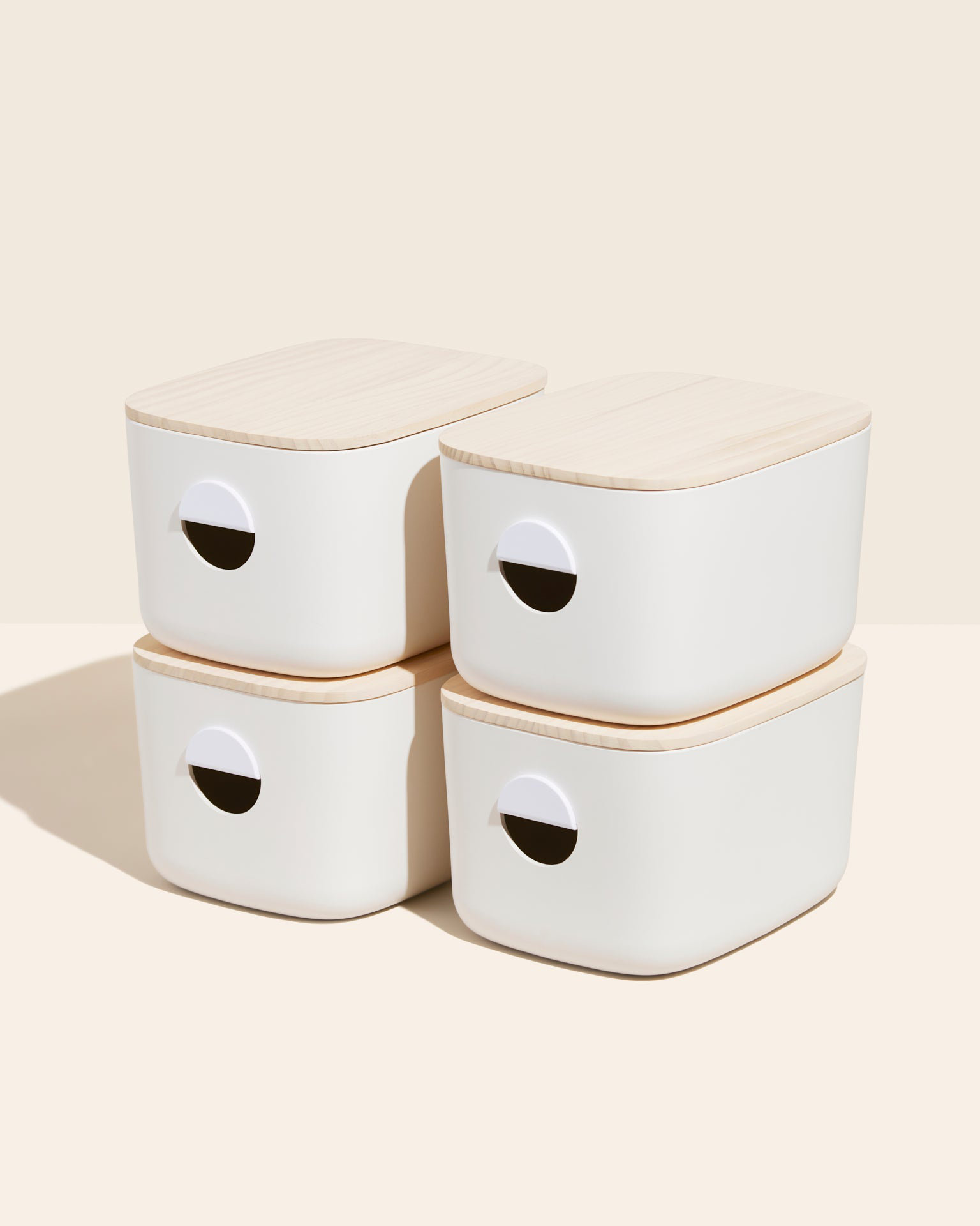 Vernika 12 Cube Plastic Storage Bin Set Hokku Designs