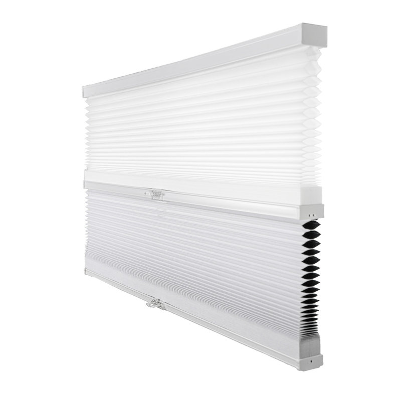 Cordless Blackout Cellular Shade, 48"W x 48"L, White