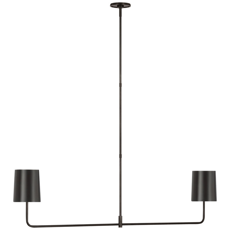 Go Lightly 2 - Light Chandelier, Bronze, Black
