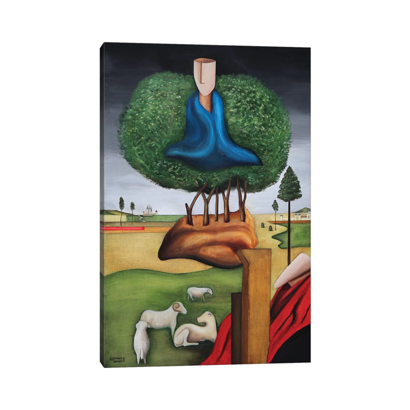 The Sweetness Of Being by Alexander Trifonov - Wrapped Canvas Print