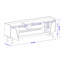 Meuble télé Marcus de 53 po avec 4 tablettes Mid-Century-938210726-902400724