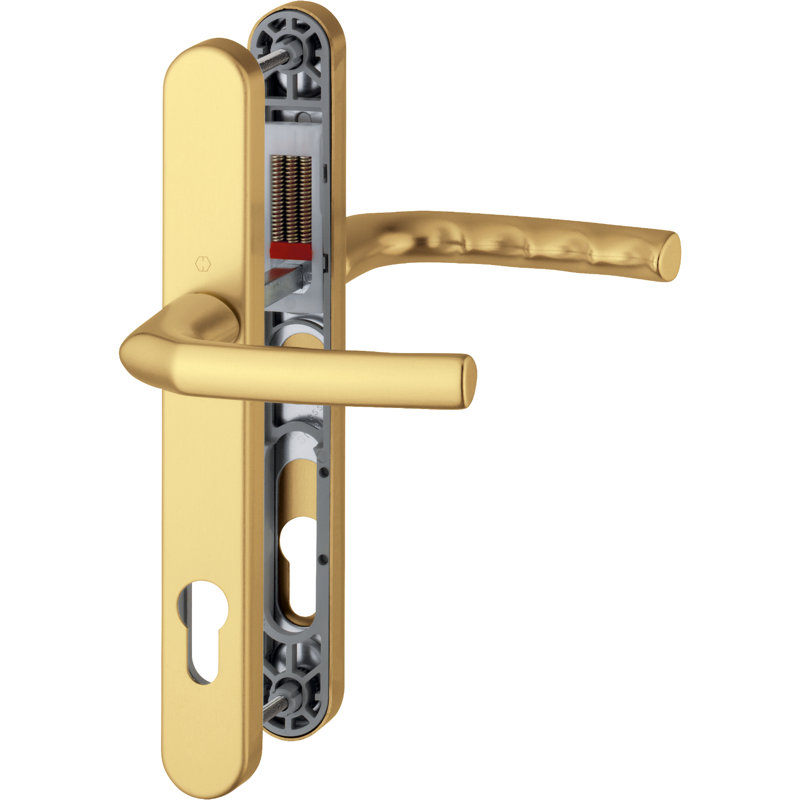 Right Door Handle, Aluminium Gold