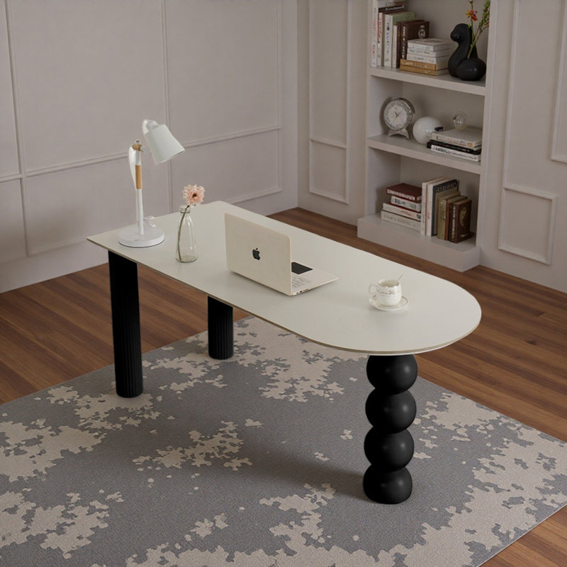 Bureau d'écriture Simple French, H 29,52 po x l 70,86 po x P 31,49 po