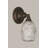 Wall Sconce With 5" Fusion Glass-32465037-32465043
