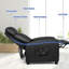 Fauteuil inclinable massant en simili-cuir-1809471057