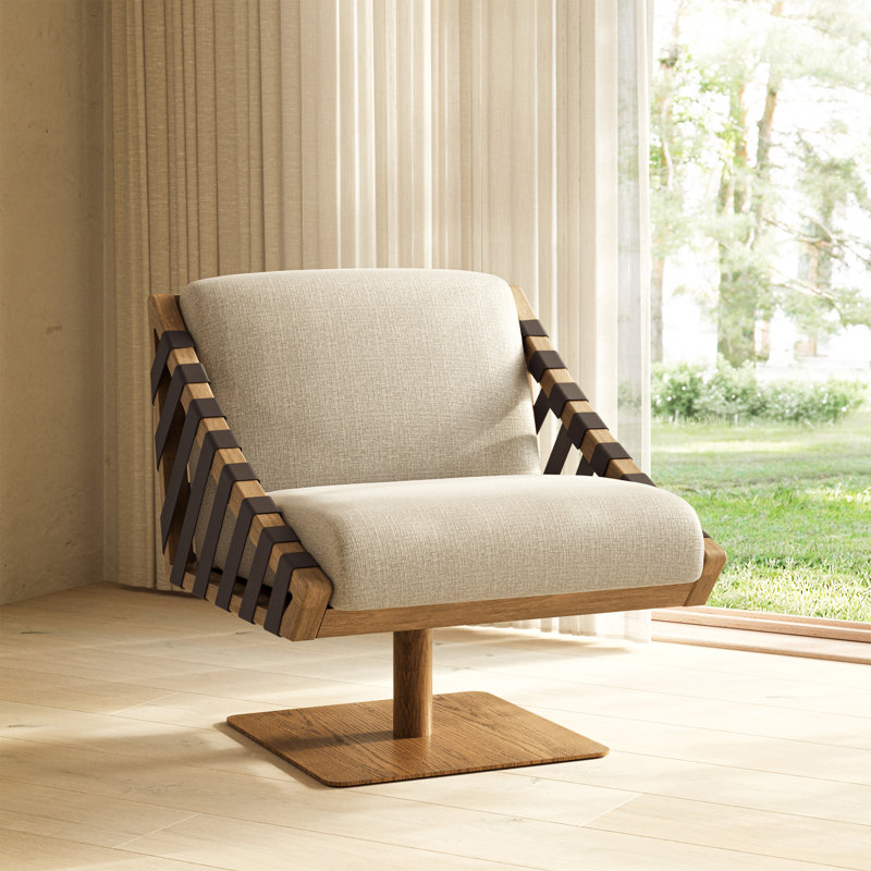 AllModern Mansi Swivel Accent Chair Wayfair Canada