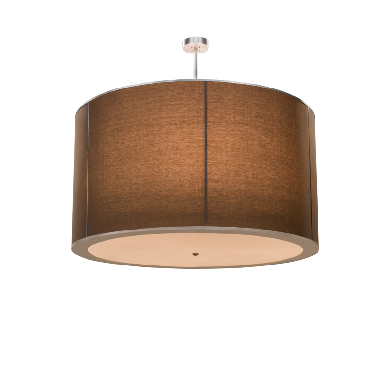 Lustre tambour unique à 9 lumières Gaibrial