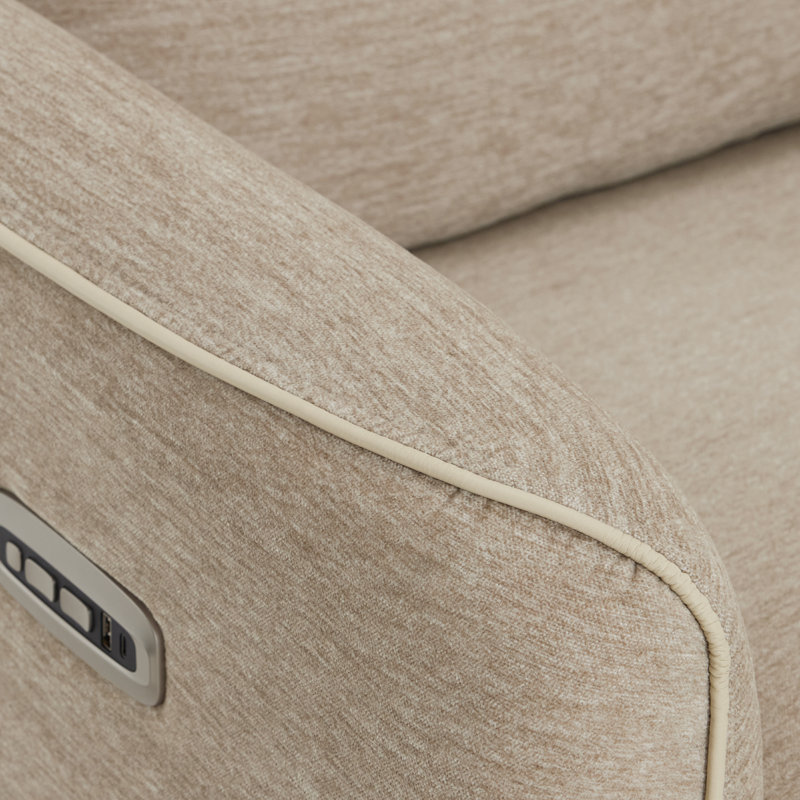 Causeuse inclinable électrique Zero Clearance, Beige