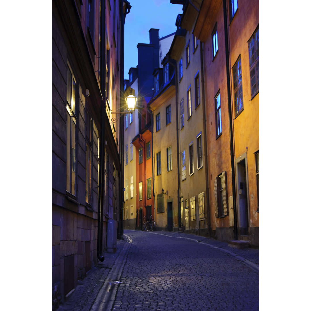 Gamlastan Island von Ponomarevvb - Leinwanddrucke auf Wrapped Canvas