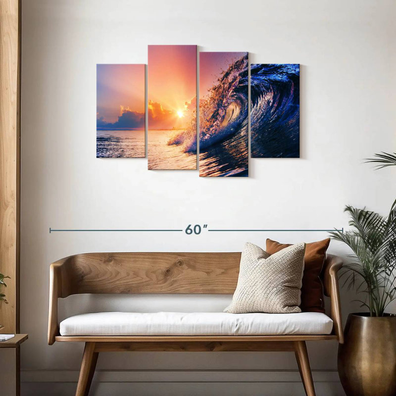 Sundown Ocean Wave