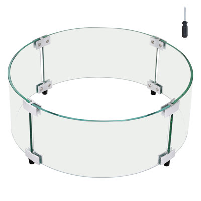 Rond pare-flammes (verre)