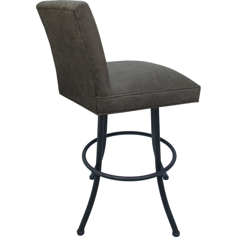 Cuve, Gray, Gris / Gris, Tabouret de bar (siège d’une hauteur de 34 po)