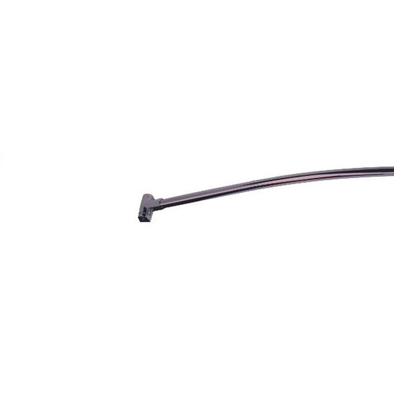60'' Oil Rubbed Bronze Curved Stainless Steel Shower Rod