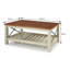 Solid Wood Coffee Table with Storage-822635702
