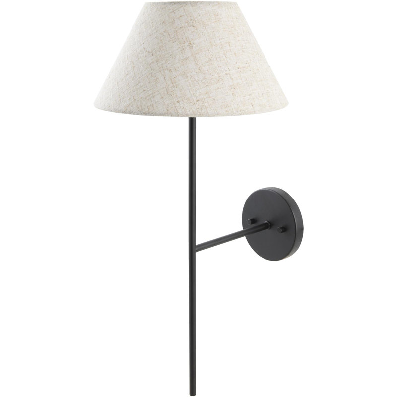 The Darreff Wall Sconce, Matte Black