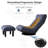 Adjustable Reclining Sofas, Metal Frame, Modern Design For Home