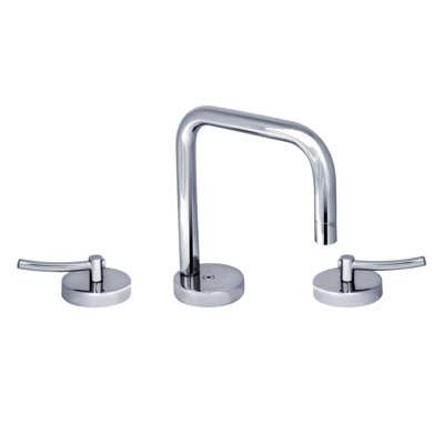 Metrohaus 2-handle Bathroom Faucet with Drain Assembly