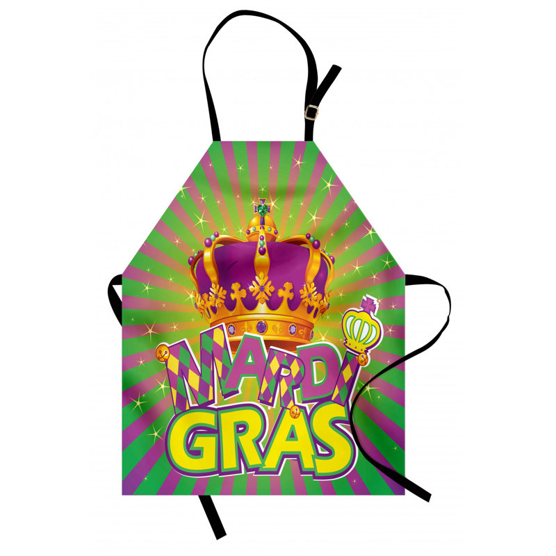 Tablier en gras mardi gras
