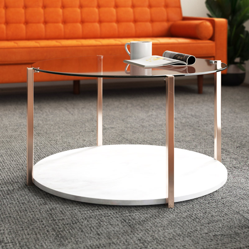 Table basse avec rangement Hartranft