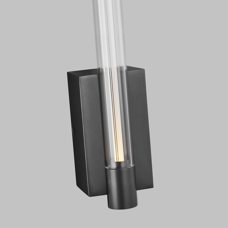 Phobos 1 Light Wall Sconce, Bronze