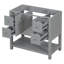 Base de meuble-lavabo simple 35,6 po seulement