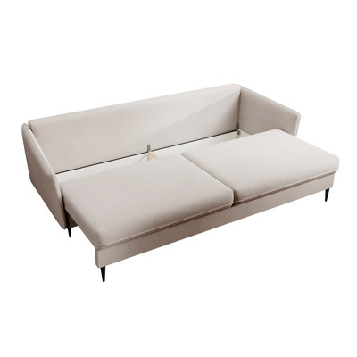 Almonor 3 Seater Velvet Sleeper