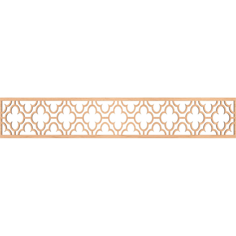 Moulure de Chicago, Noyer blanc, H 8 po x l 46,625 po x P 0,25 po