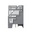 Lit mezzanine simple avec bureau et tiroirs-1942755025