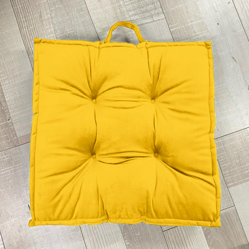 Bystrc Seat Cushion, Yellow