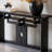 New Chinese Solid Wood Entryway Console Table-38048282
