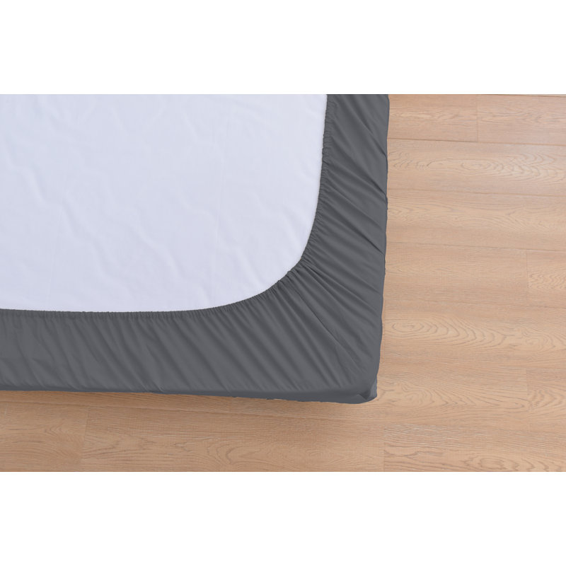1800 Rayon from Bamboo Sheet Set, Twin XL, Gray
