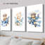3 Piece Wrapped Canvas Wall Art-1838042975