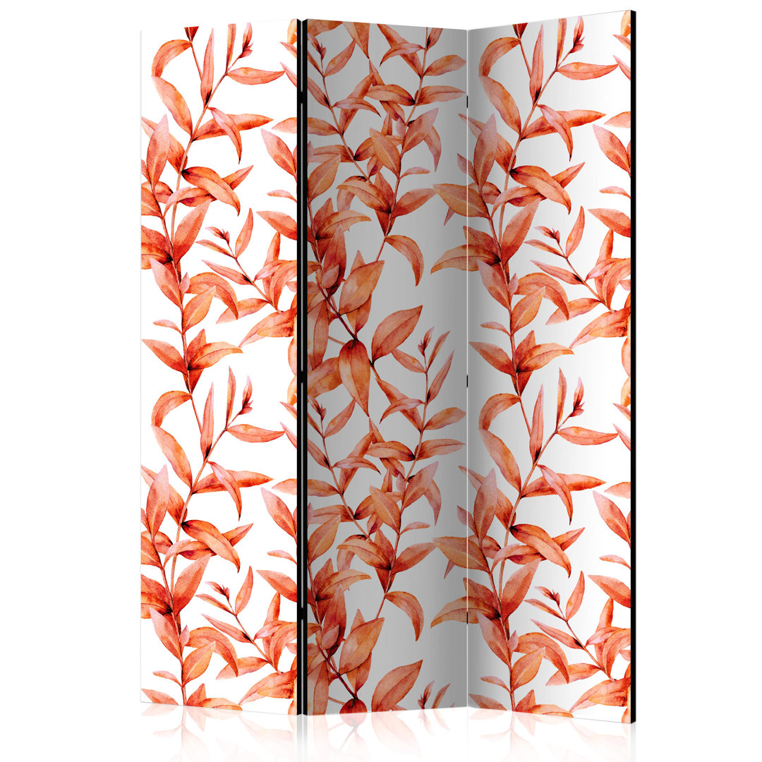 Room Divider - Coral Leaves [Room Dividers]