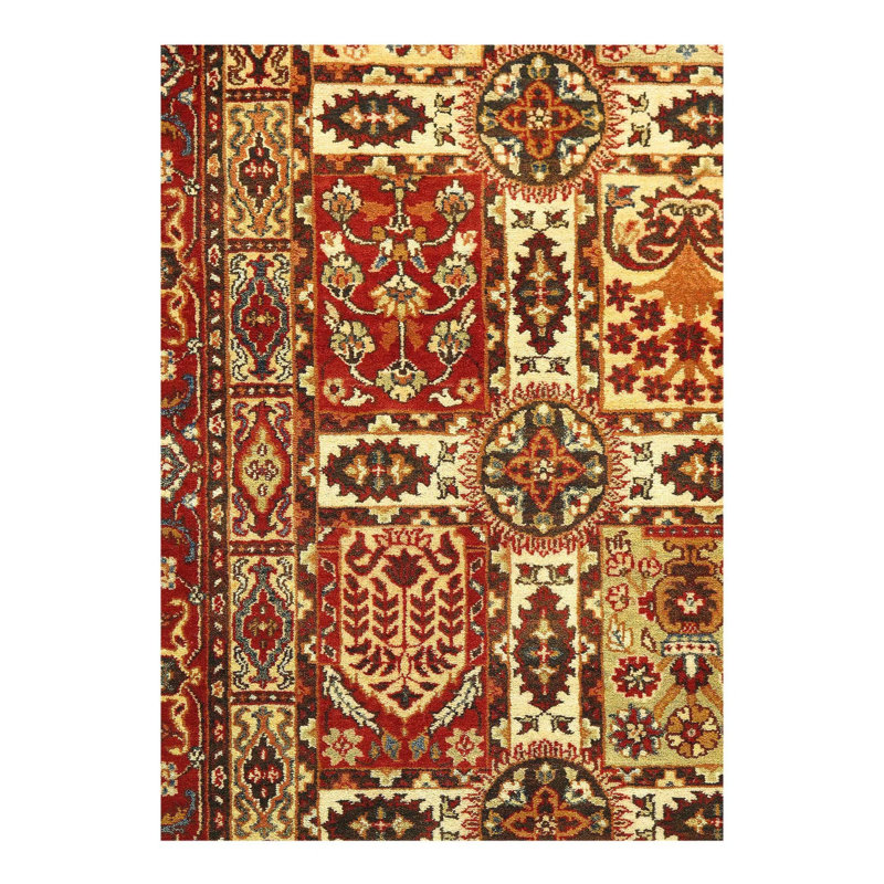 Lureta Hand Woven Cotton Oriental Area Rug