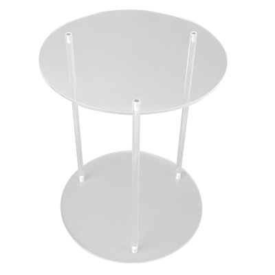 Support transparent pour plante en acrylique transparent