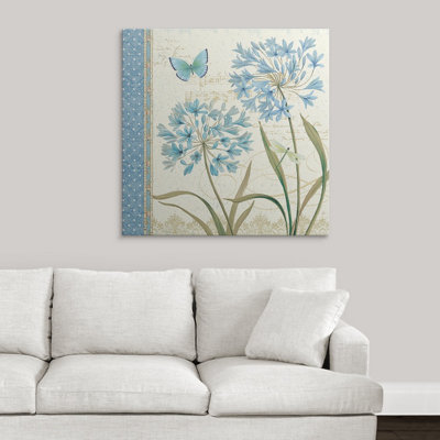 « iii », reproduction d’impression sur brissonnet, Blue Melody