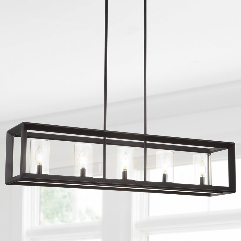 Gelantipy 5 - Light Kitchen Island Pendant, Oil Rubbed Bronze