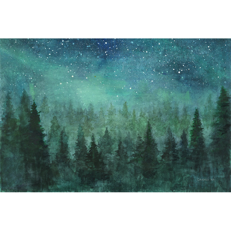 «Clearest Night» par Danhui Nai - impression, H 32 po x l 48 po, Toile tendue