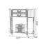 Console noire en bois massif-1287453588