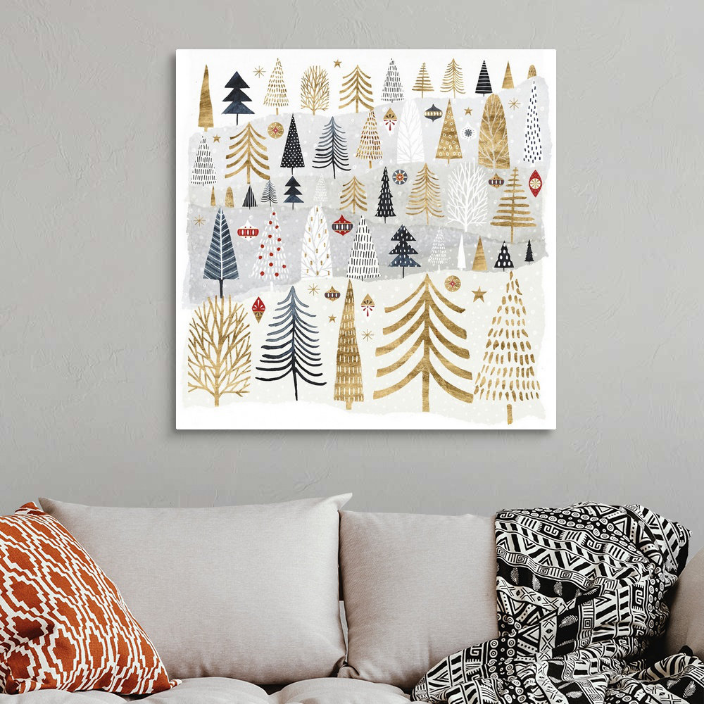 " Christmas Chalet III " by Victoria Borges Painting Print The Holiday Aisle® 
