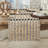 Textured Bold Stripe Fringe Table Runner