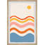 Reflecting Rays - Single Picture Frame Painting-471671560