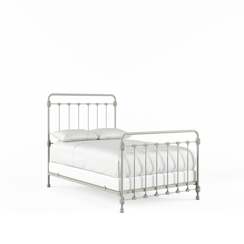 Lit 160 pour clôture | Norme complète, Lit double, Vert sauge
