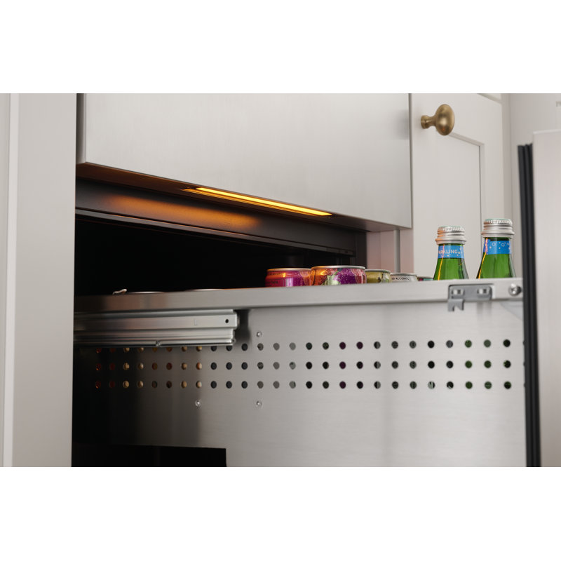 Zephyr Presrv 24" Built-In Dual Zone Panel Ready Refrigerator Freezer Drawers